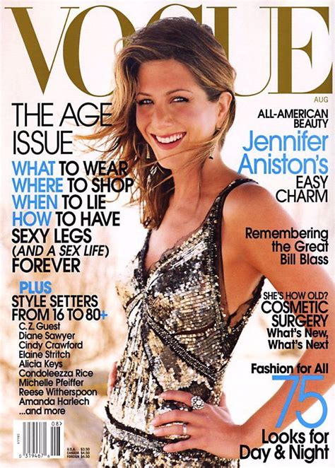 jennifer aniston vogue